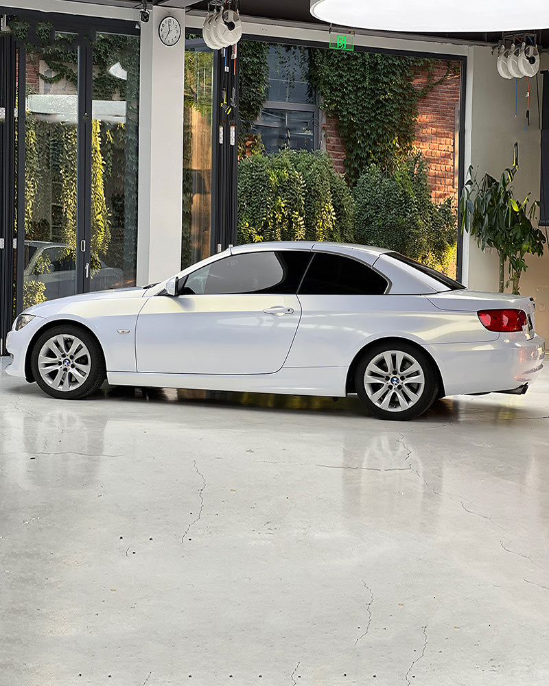 Anole High Glossy White Gold Vinyl Car Wrap