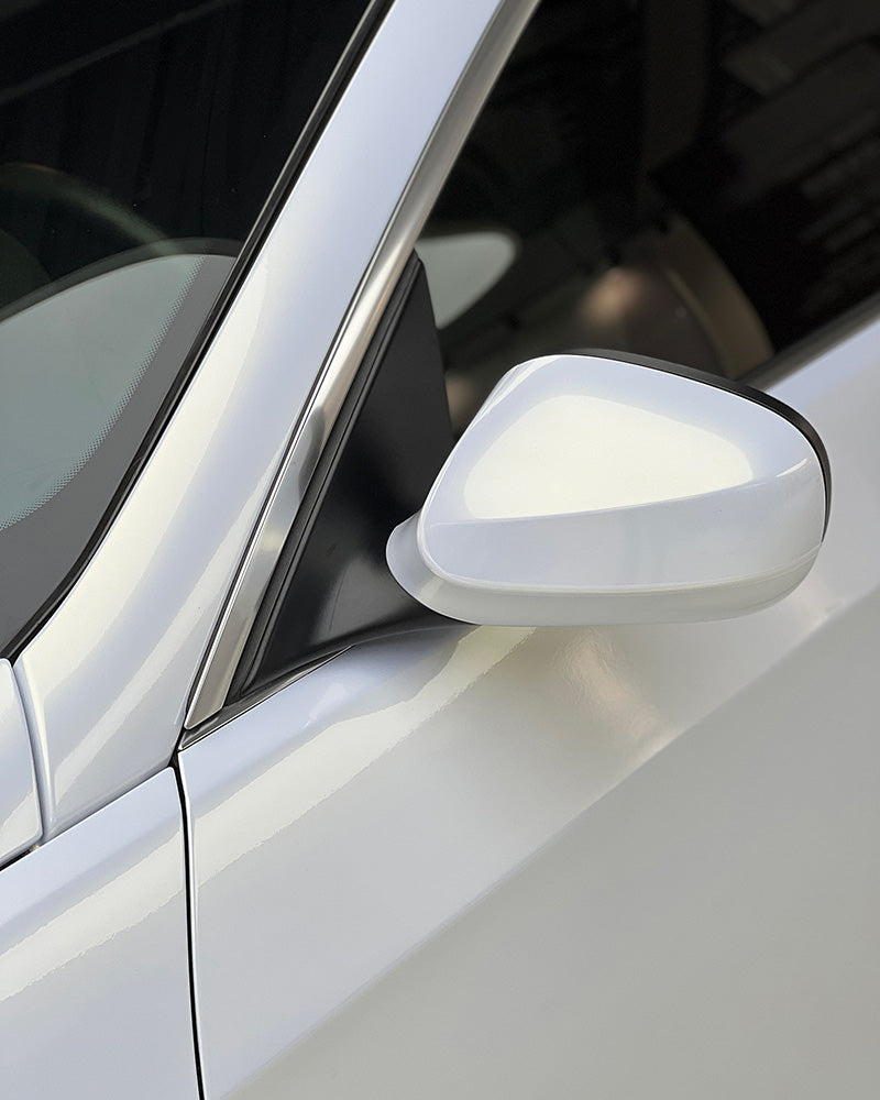 Anole High Glossy White Gold Vinyl Car Wrap