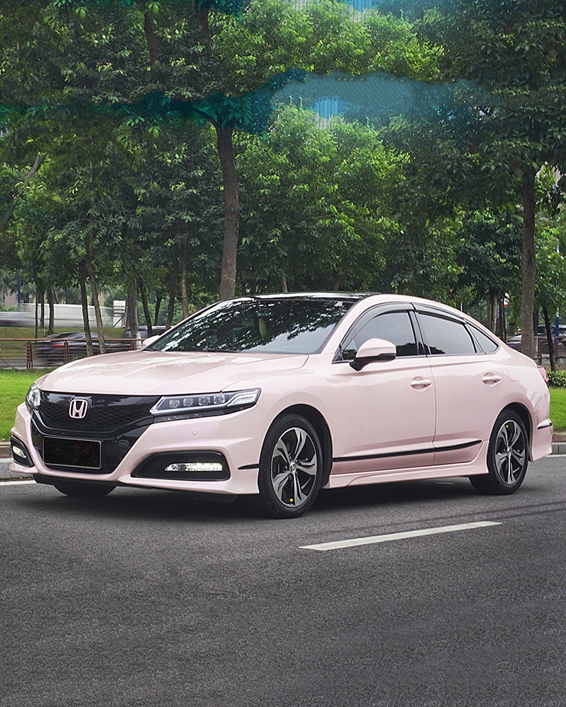 Anole High Glossy White Peach Powder Vinyl Car Wrap