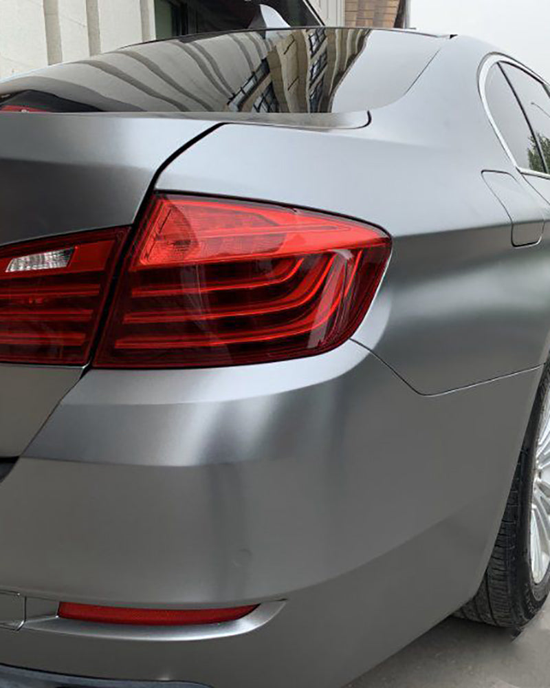 Anole Glossy Metallic Cadet Gray Car Vinyl Wrap