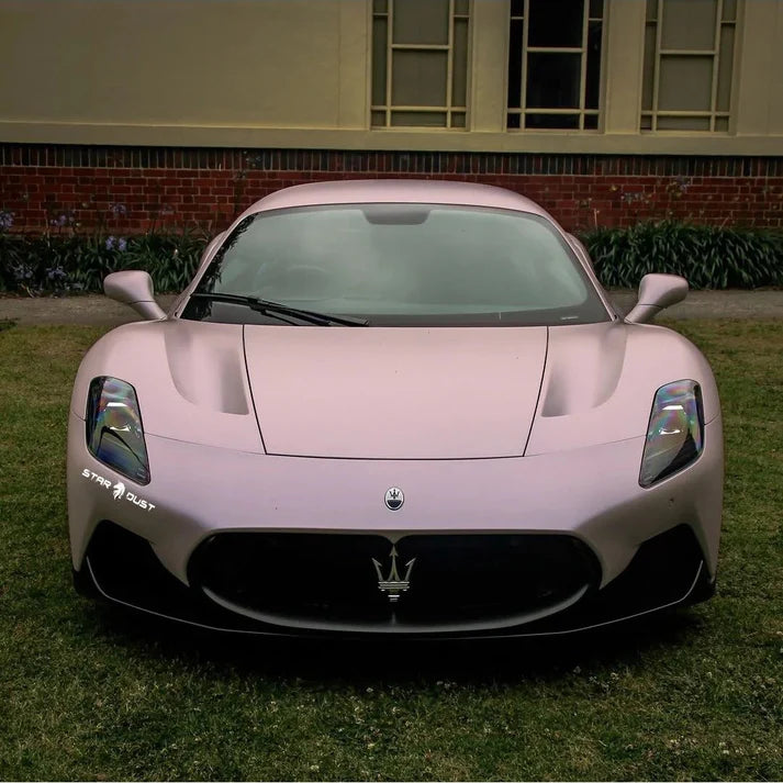 Anole Satin Chrome Silk Rose Gold Vinyl Car Wrap