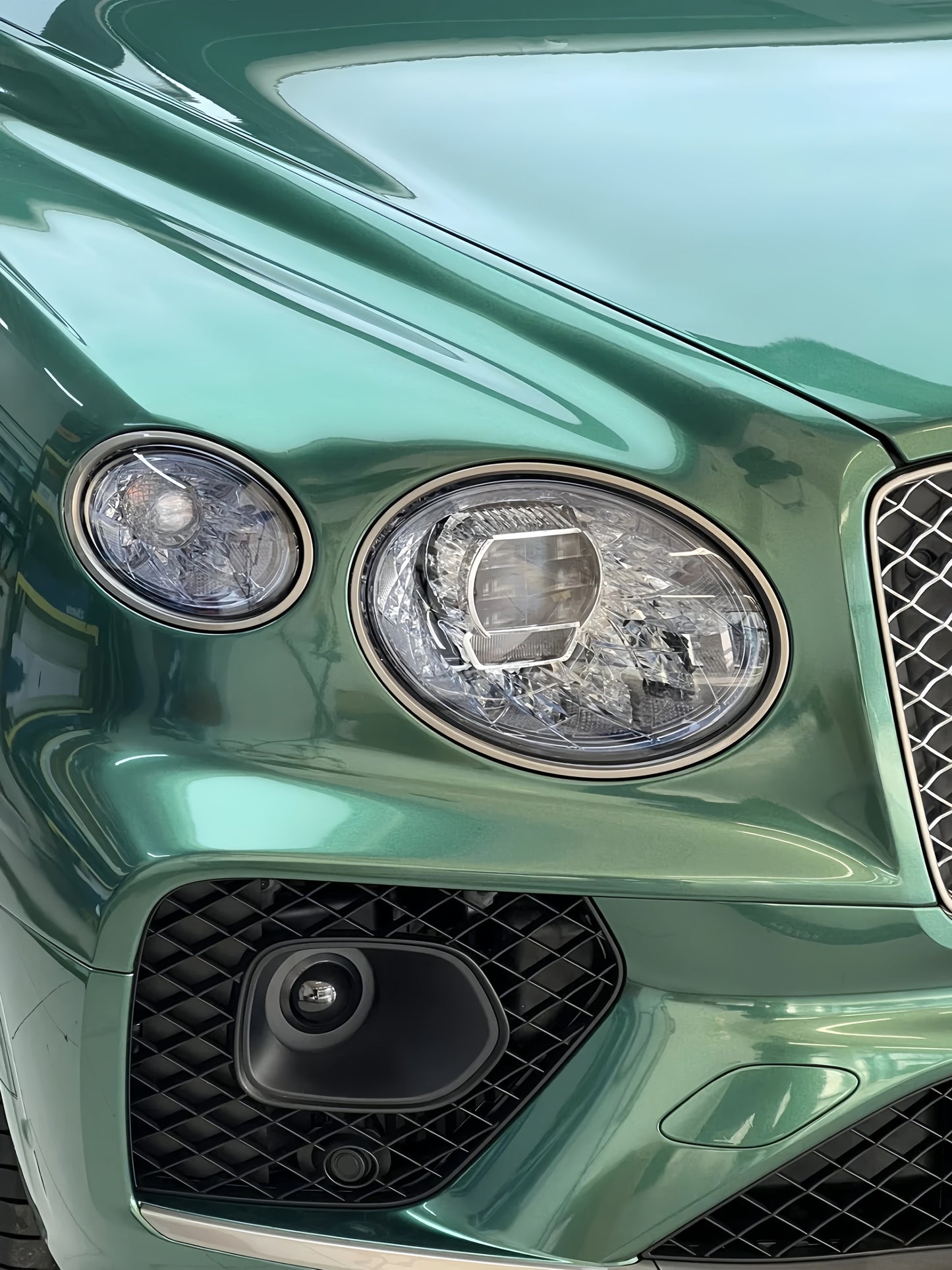 Anole Glossy Metallic Sacramento Green Car Vinyl Wrap