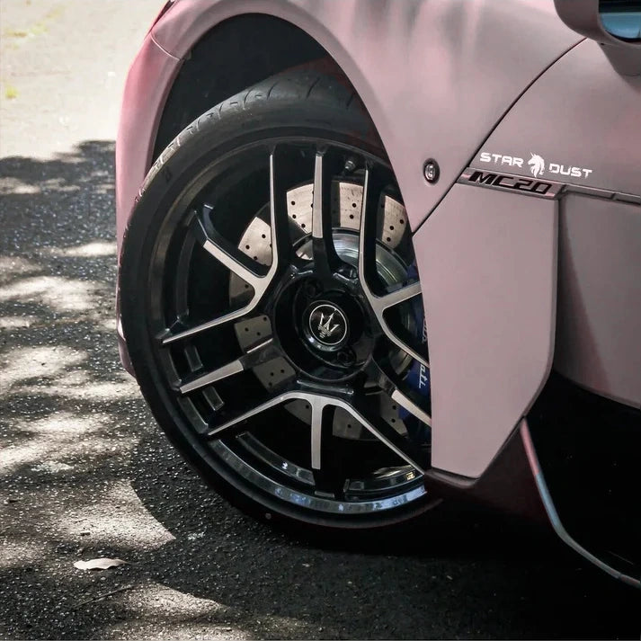 Anole Satin Chrome Silk Rose Gold Vinyl Car Wrap