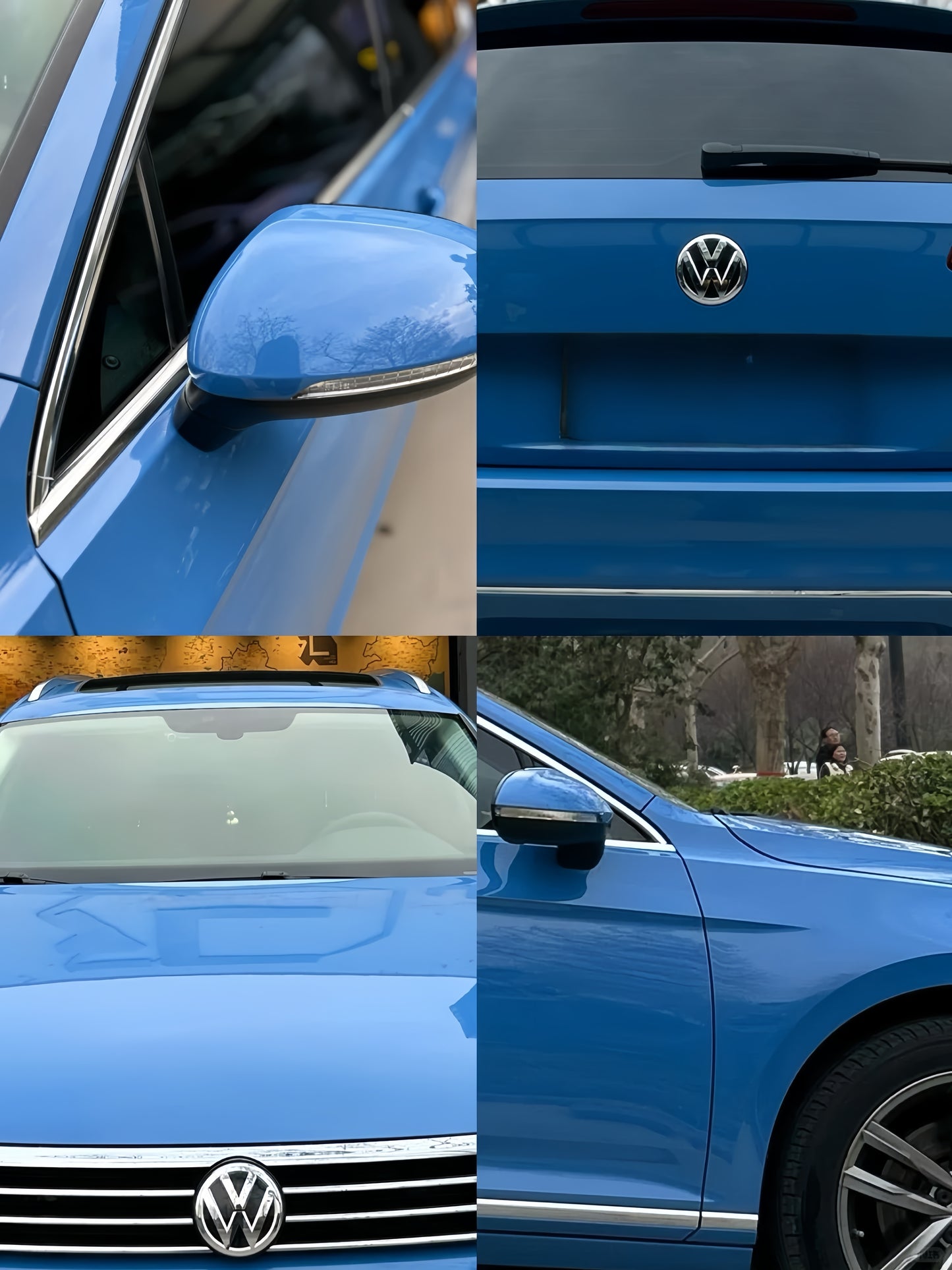 Anole High Glossy Abudhabi Blue Vinyl Car Wrap