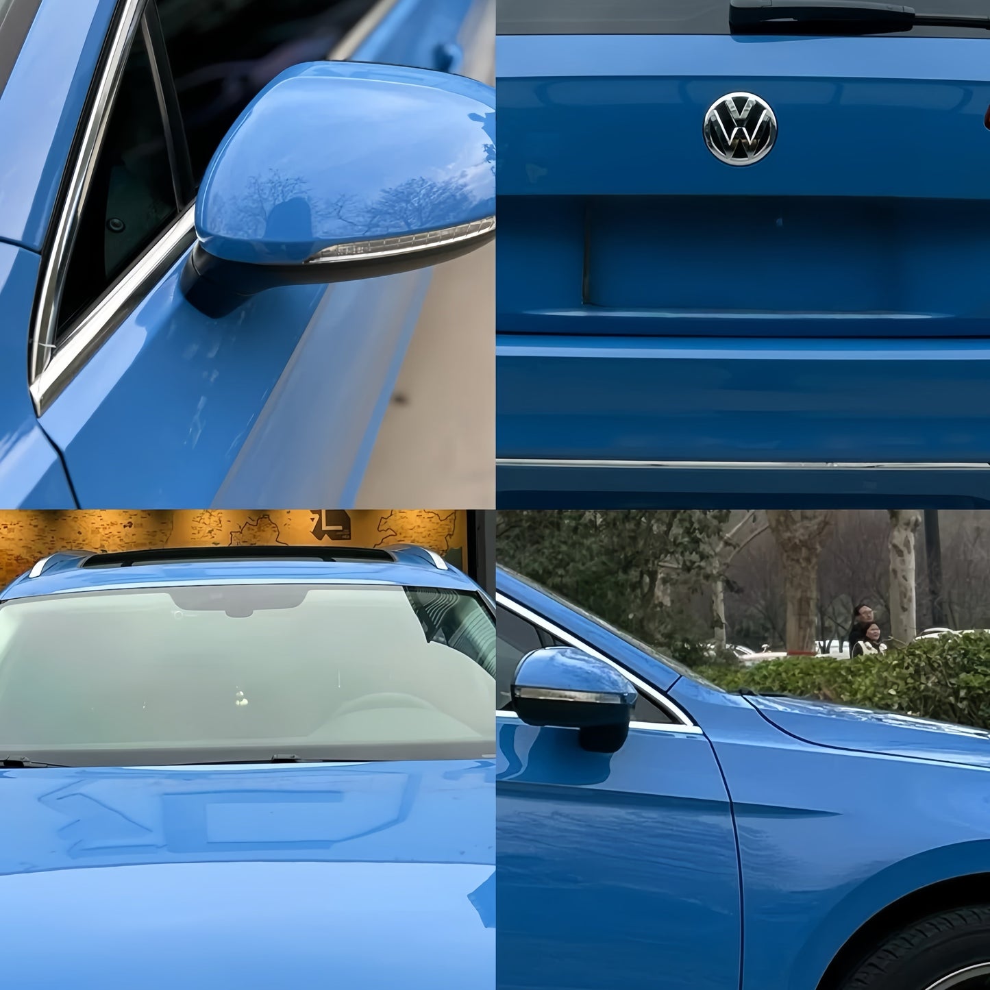 Anole High Glossy  Abudhabi Blue Vinyl Car Wrap