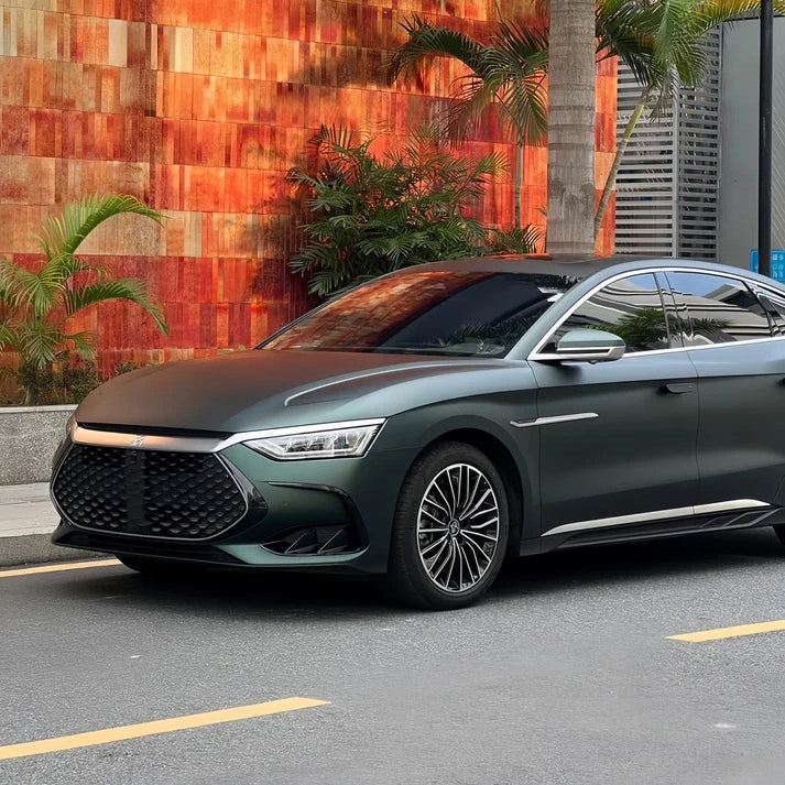 Anole Matte Metallic Forest Green Vinyl Car Wrap