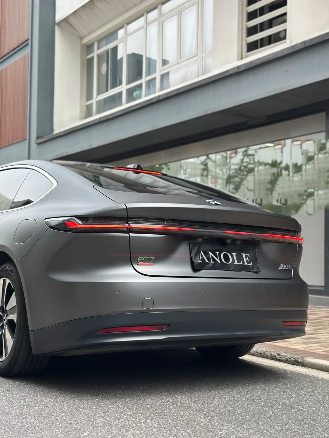 Anole Matte AMG Gray Vinyl Car Wrap