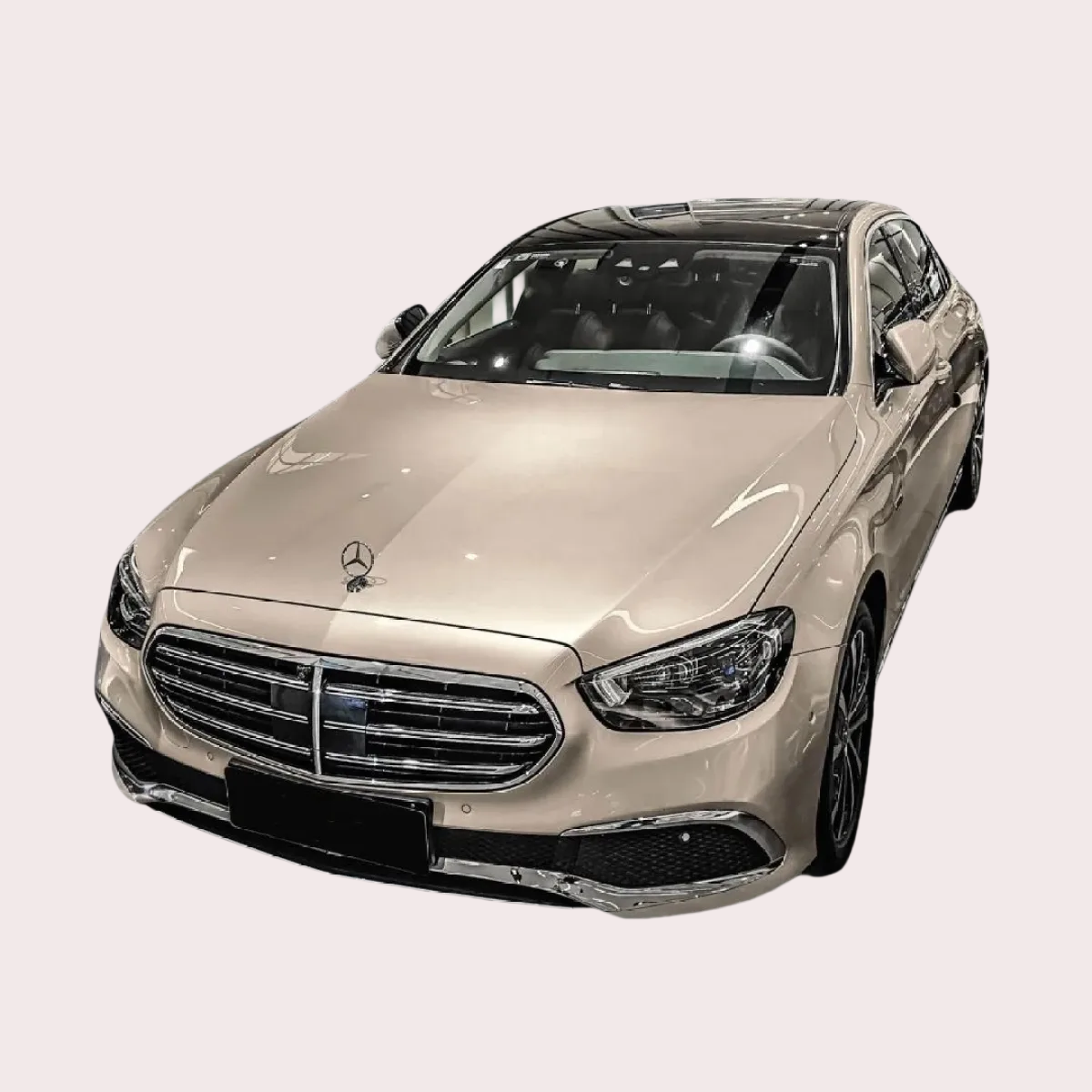 Anole Glossy Metallic Glitter Champagne / Millennium Jade Car Vinyl Wrap