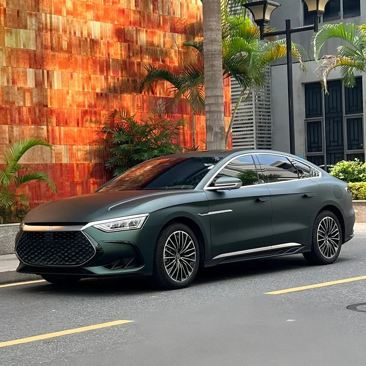 Anole Matte Metallic Forest Green Vinyl Car Wrap