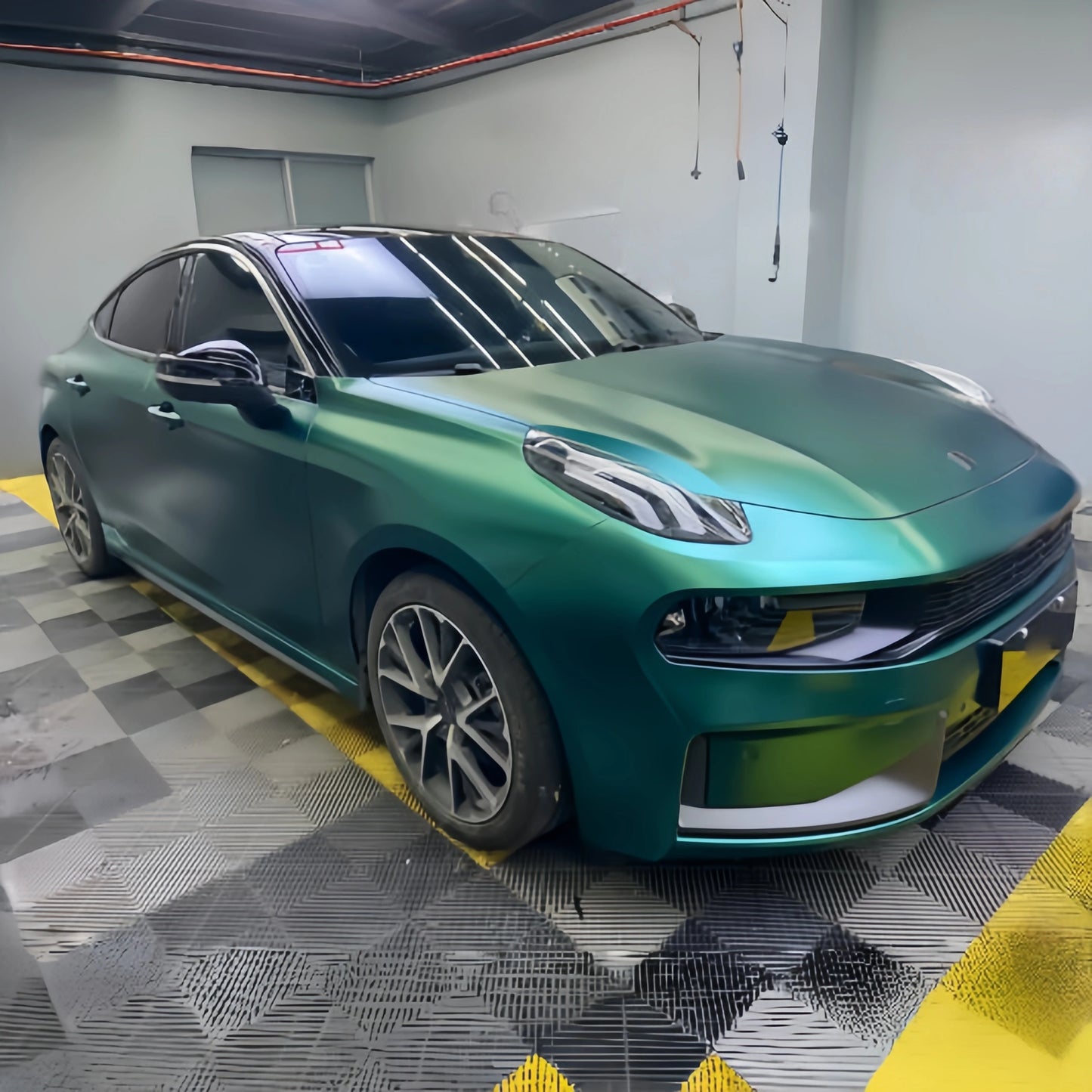 Anole Satin Chrome Paolo Veronese Green Vinyl Car Wrap