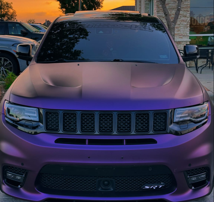 Anole Matte Russian Violet Vinyl Car Wrap