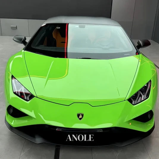 Anole High Glossy Lizard Green Vinyl Car Wrap