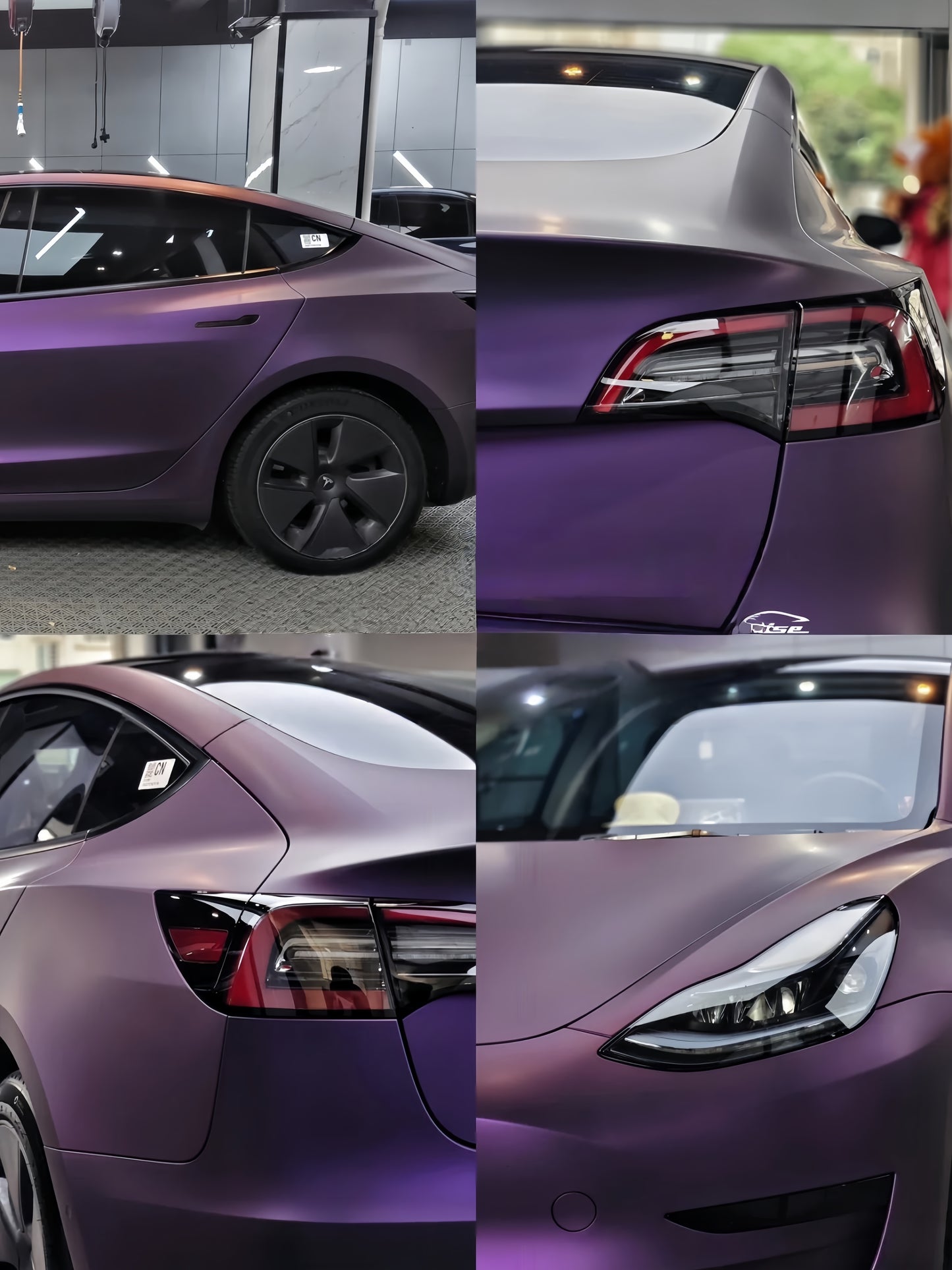 Anole Matte Russian Violet Vinyl Car Wrap