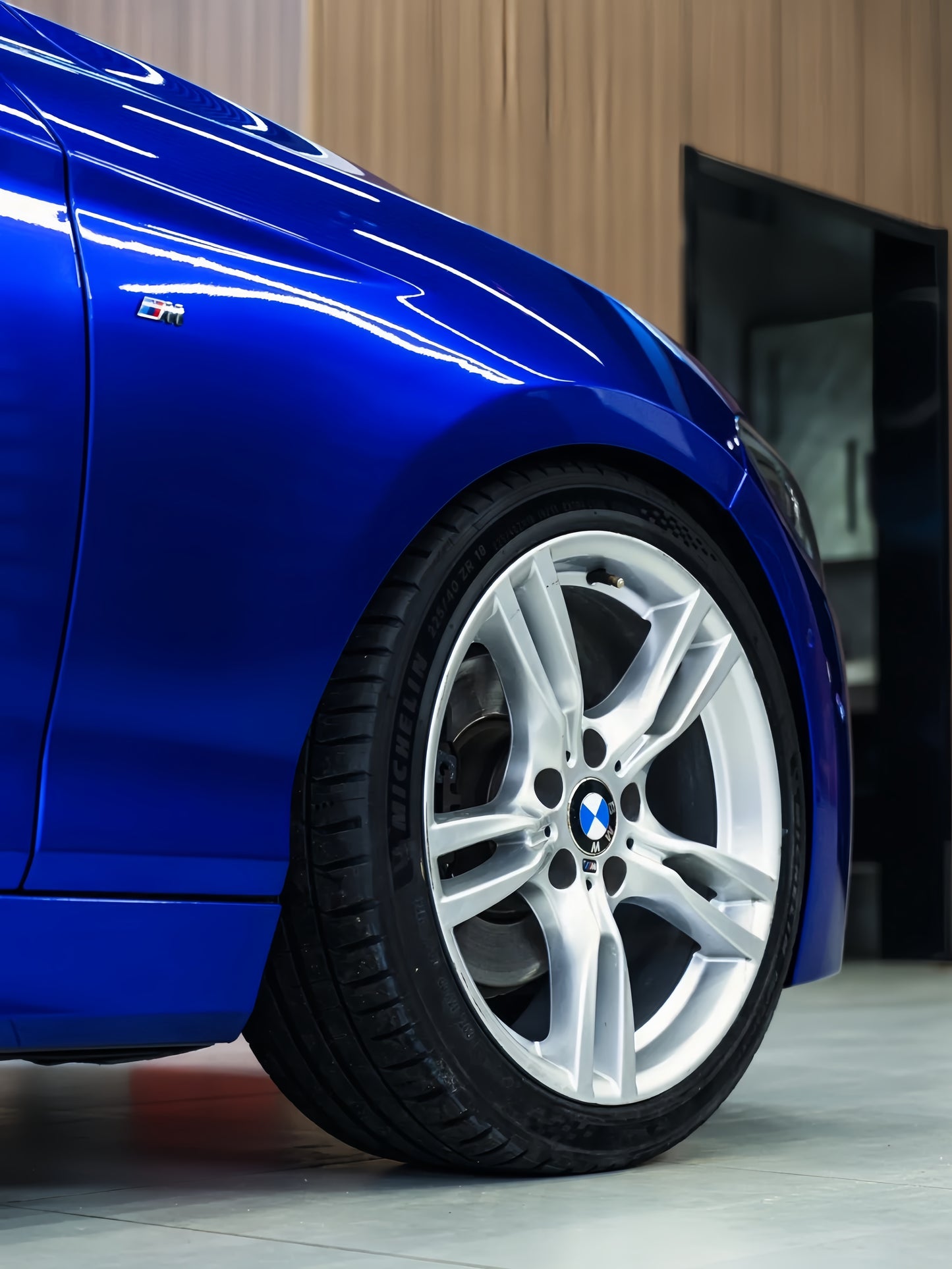 Anole Glossy Metallic Pearl Blue Car Vinyl Wrap