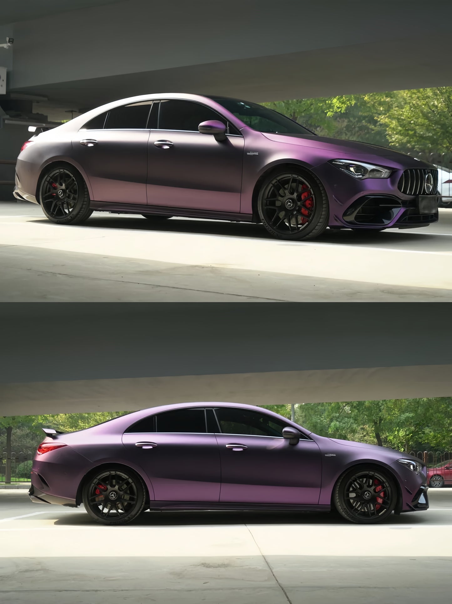 Anole Matte Russian Violet Vinyl Car Wrap