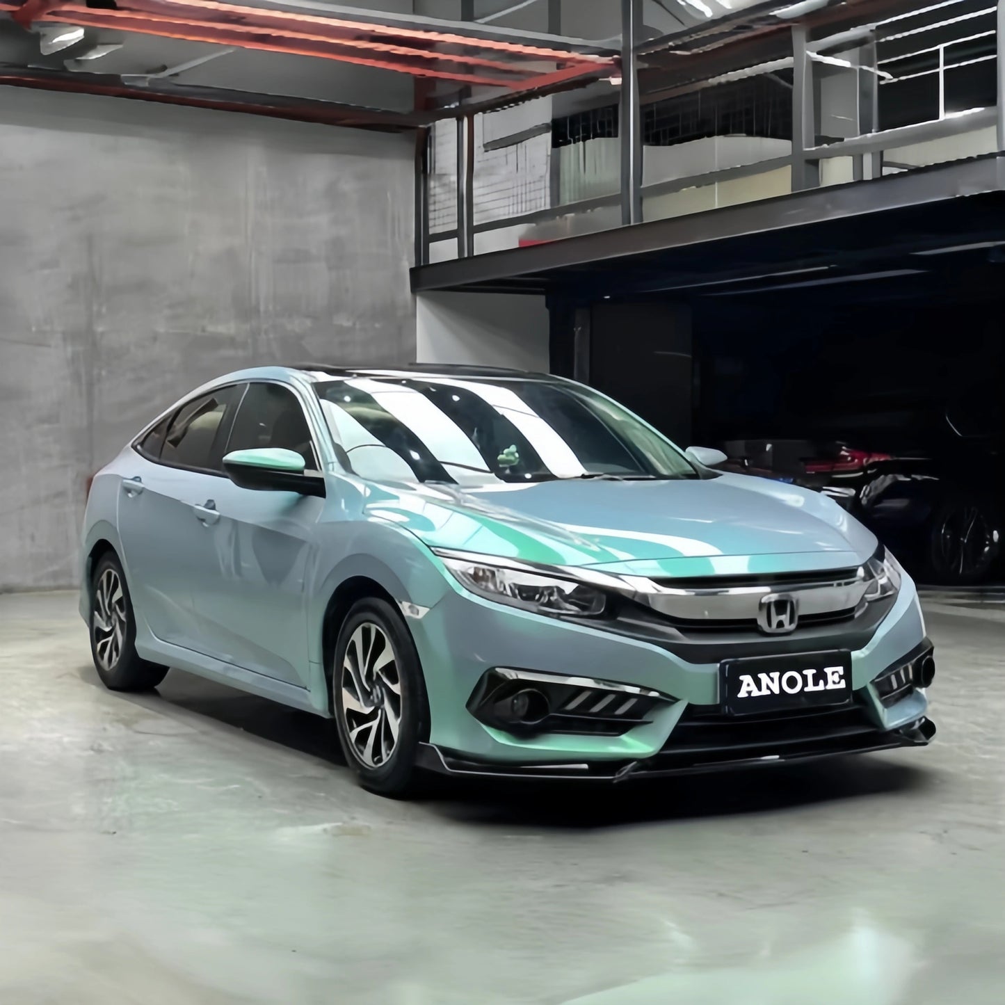 Anole Golssy Magic Blue to Green Car Vinyl Wrap