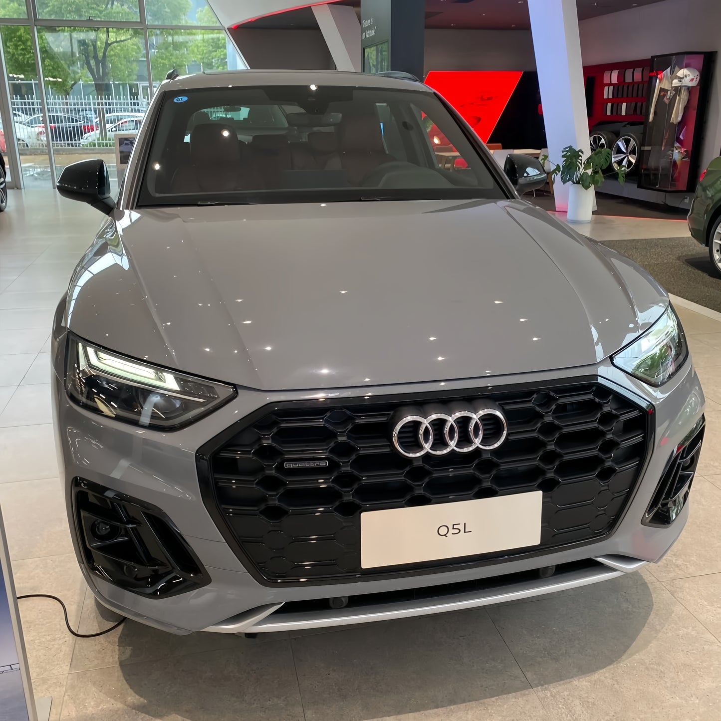 Anole High Glossy Gentle Gray Car Wrap