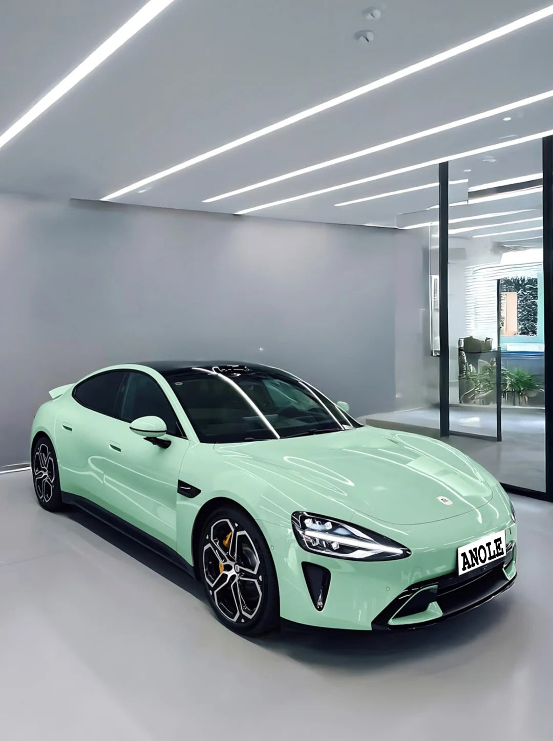 Anole Super Glossy Paris Green Vinyl Car Wrap