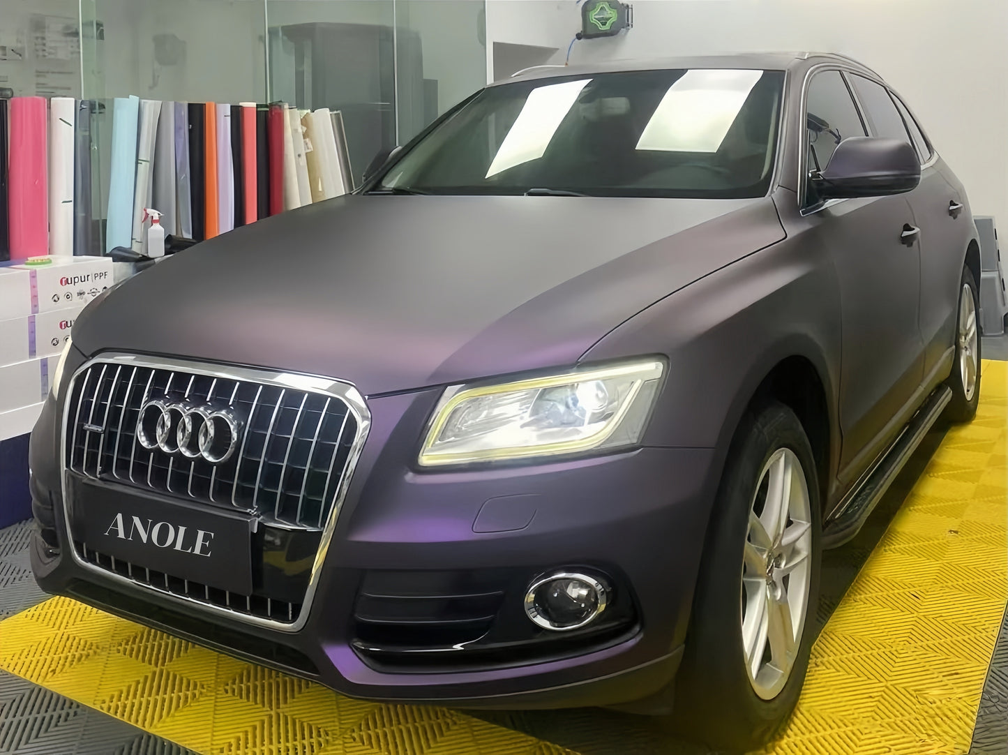 Anole Matte Russian Violet Vinyl Car Wrap