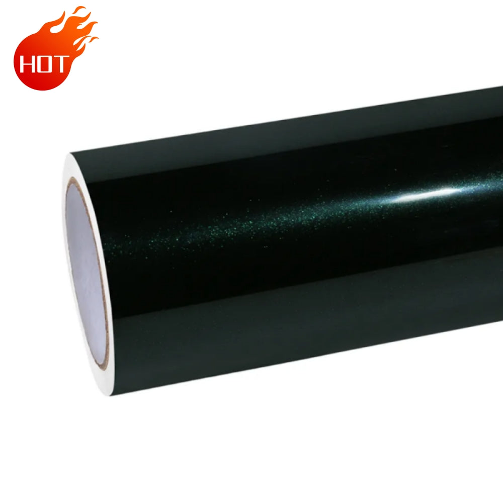 Anole Pearlized Emerald Green Car Wrap Vinyl