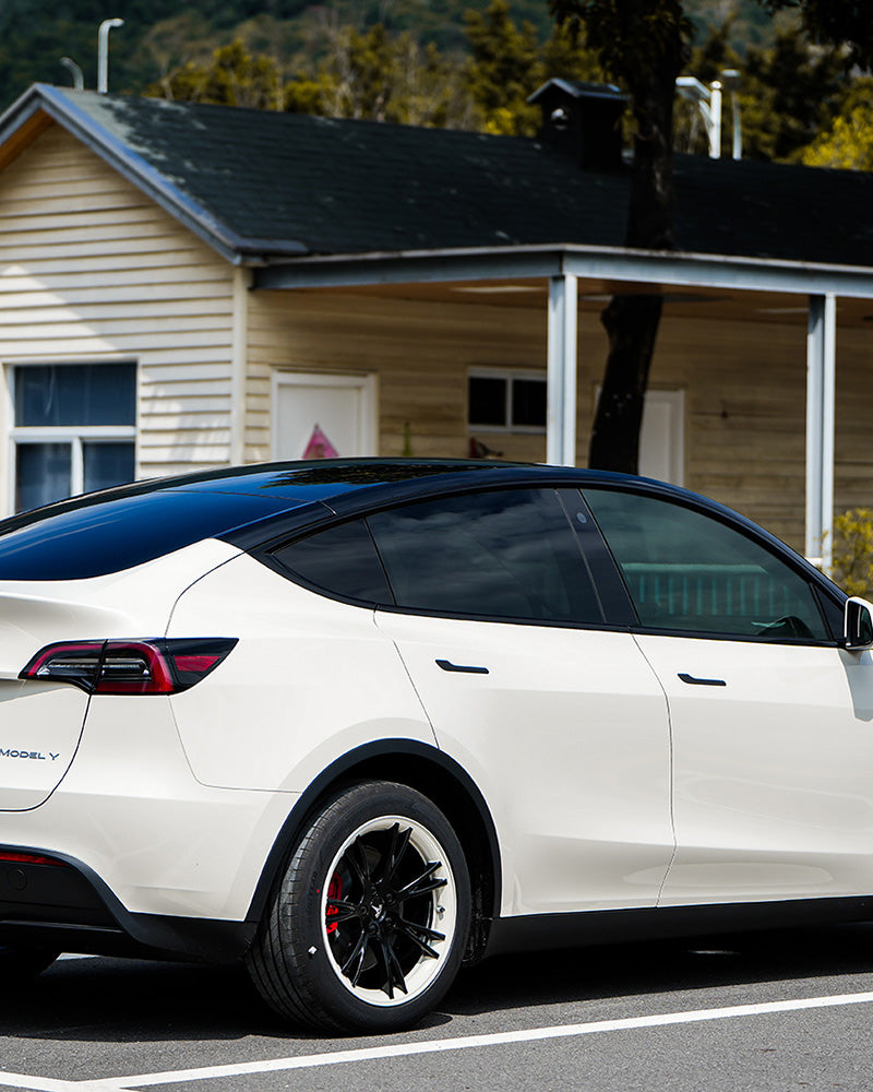 Anole High Glossy Simply White Avorio Cream Vinyl Car Wrap
