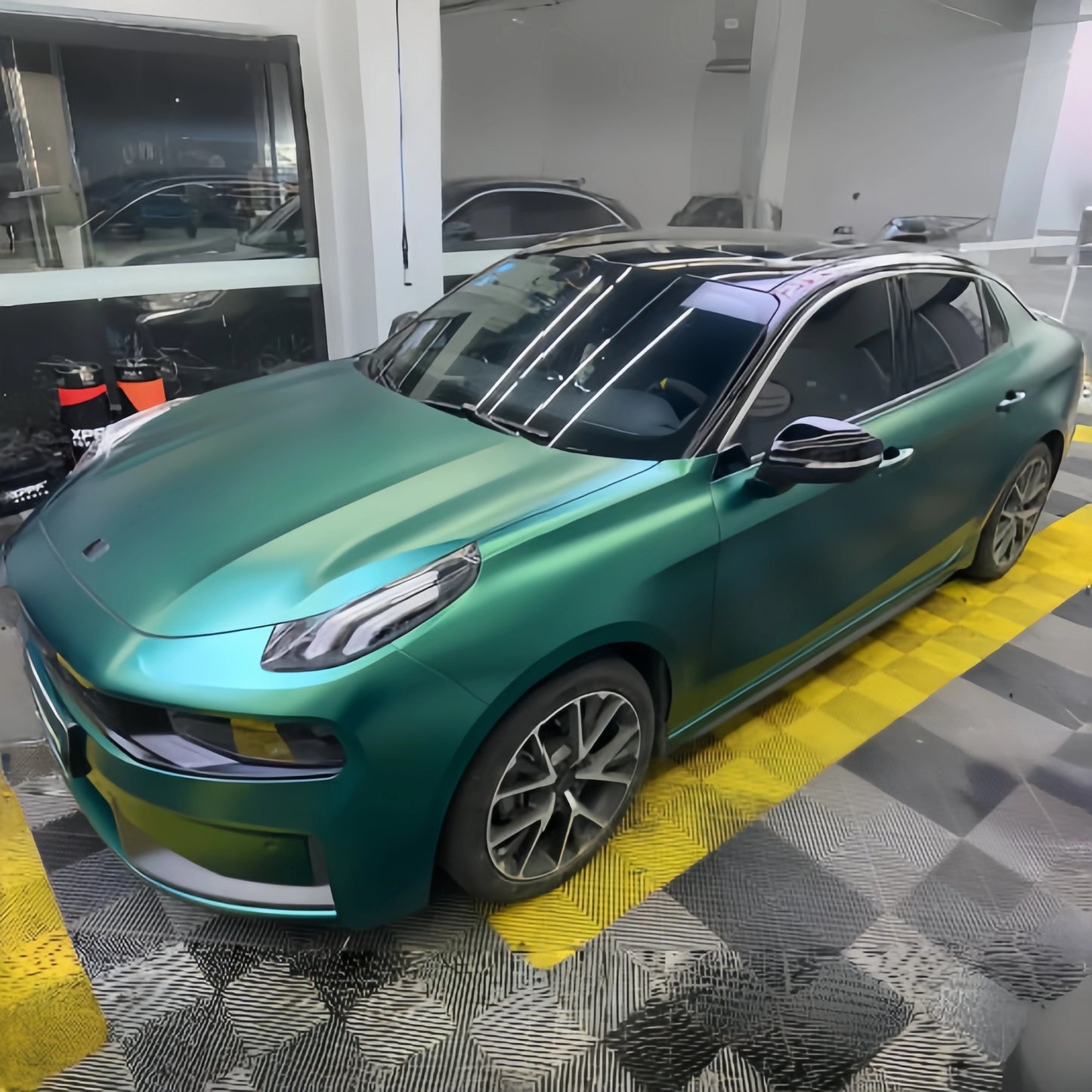 Anole Satin Chrome Paolo Veronese Green Vinyl Car Wrap