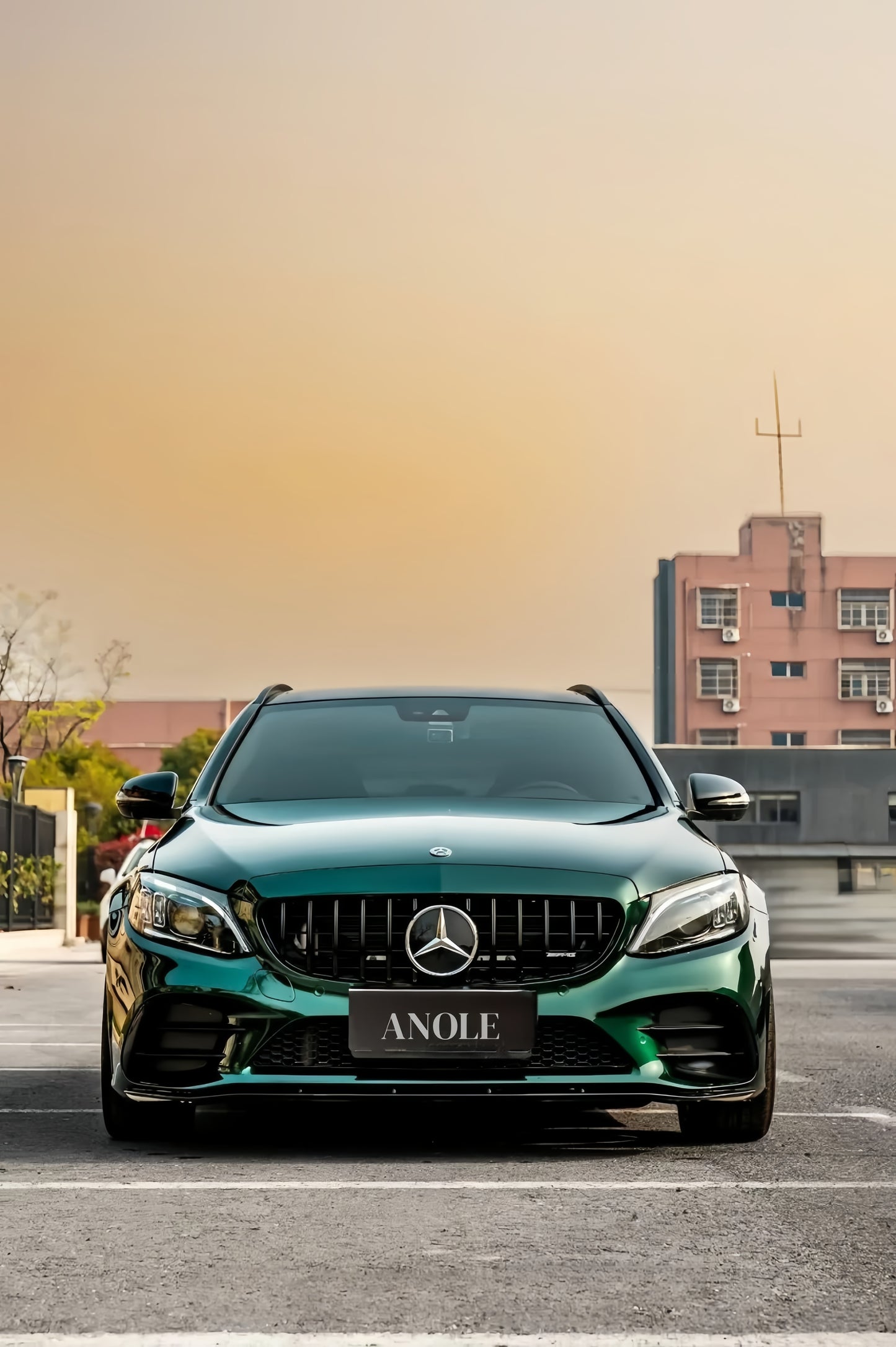 Anole Glossy Metallic La Salle Green Agate Green Vinyl Car Wrap
