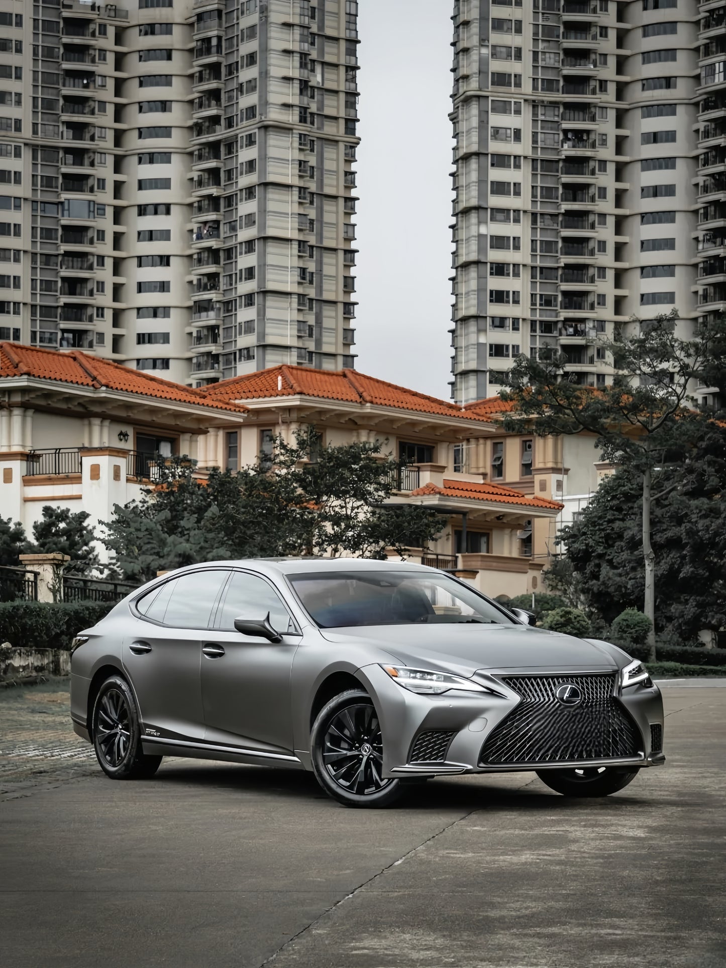 Anole Matte AMG Gray Vinyl Car Wrap