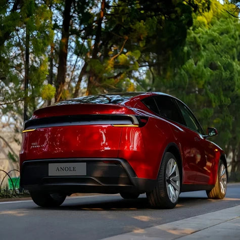 Anole Super Glossy Metallic Vampire Red Vinyl Wrap