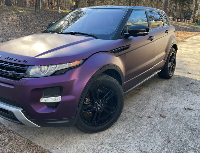 Anole Matte Russian Violet Vinyl Car Wrap