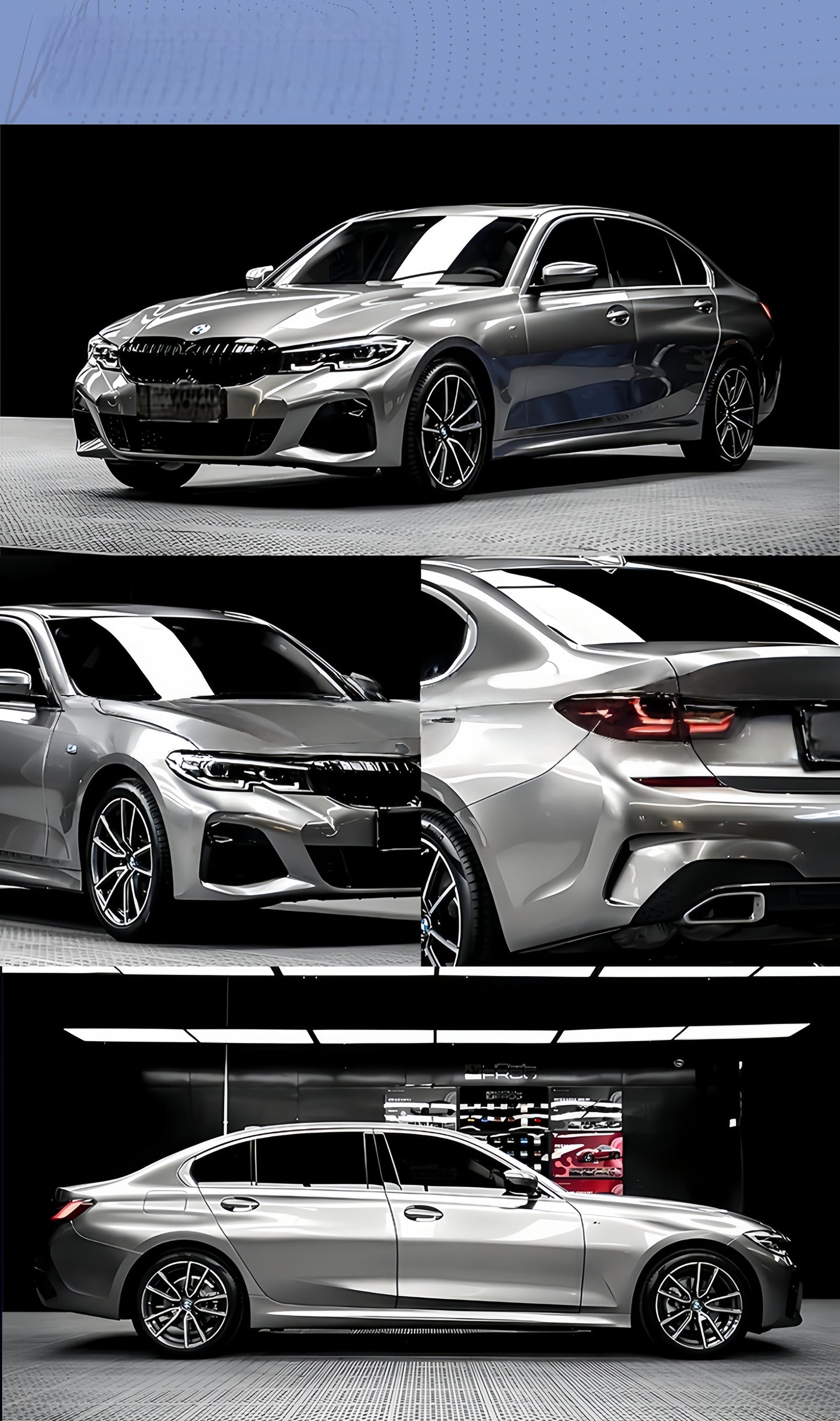 Anole Glossy Metallic Liquid Silver Vinyl Car Wrap