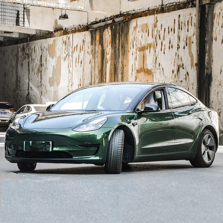 Anole Glossy Metallic Gotland Green Car Vinyl Wrap
