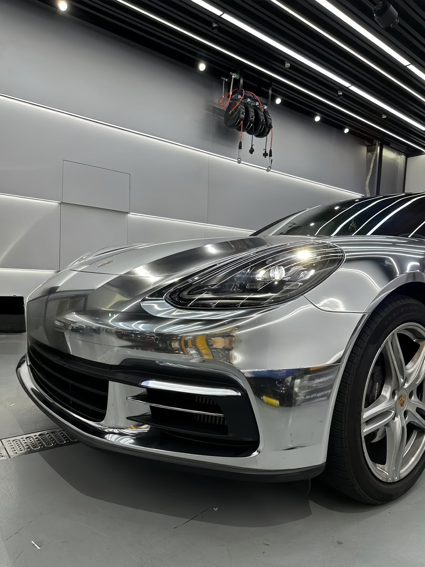 Anole Mirror Chrome Silver Vinyl Car Wrap