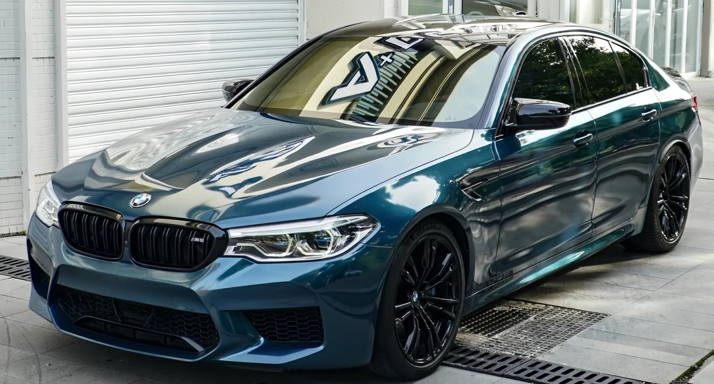 Anole Glossy Metallic Avalon Green Car Vinyl Wrap