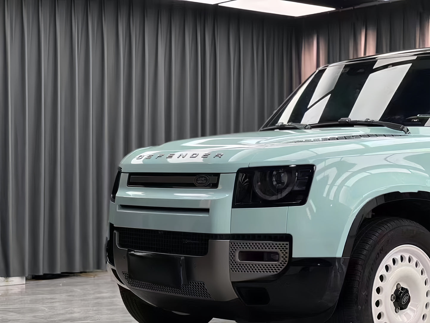 Anole High Glossy Jamaican Aqua Green Car Vinyl Wrap