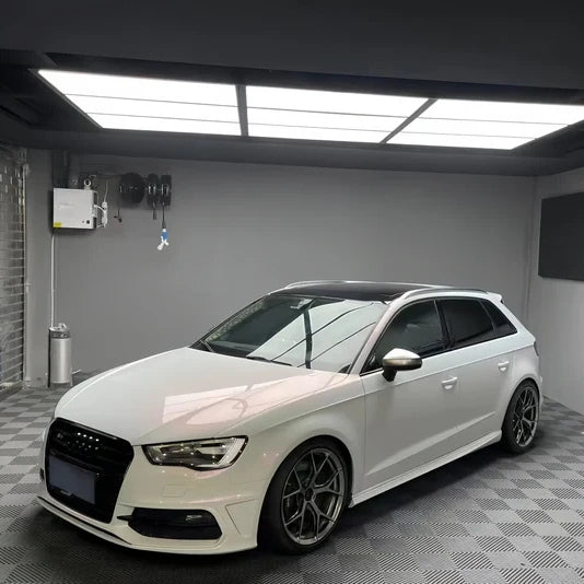 Anole High Glossy White Red Vinyl Car Wrap