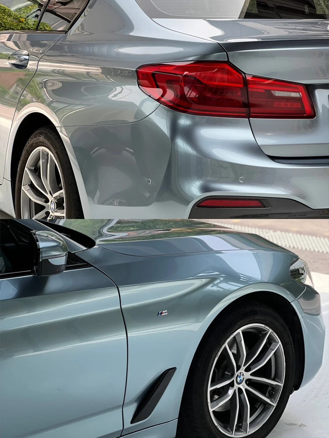 Anole Liquid Metallic Somato Blue Vinyl Car Wrap