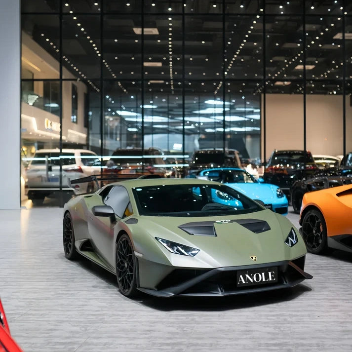 Anole Ceramic Combat Green Vinyl Car Wrap