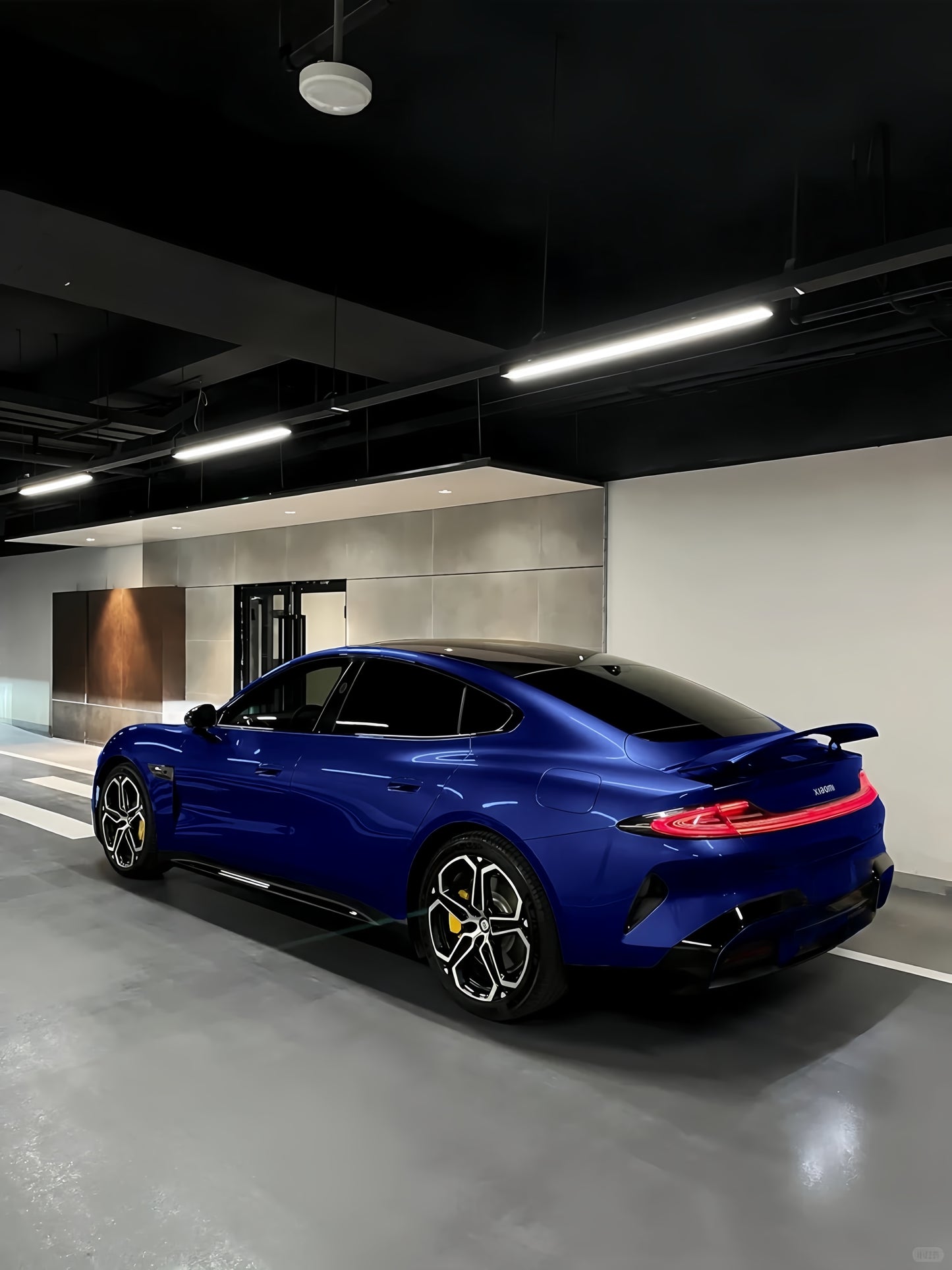 Anole Glossy Metallic Navara Blue Audi Car Vinyl Wrap