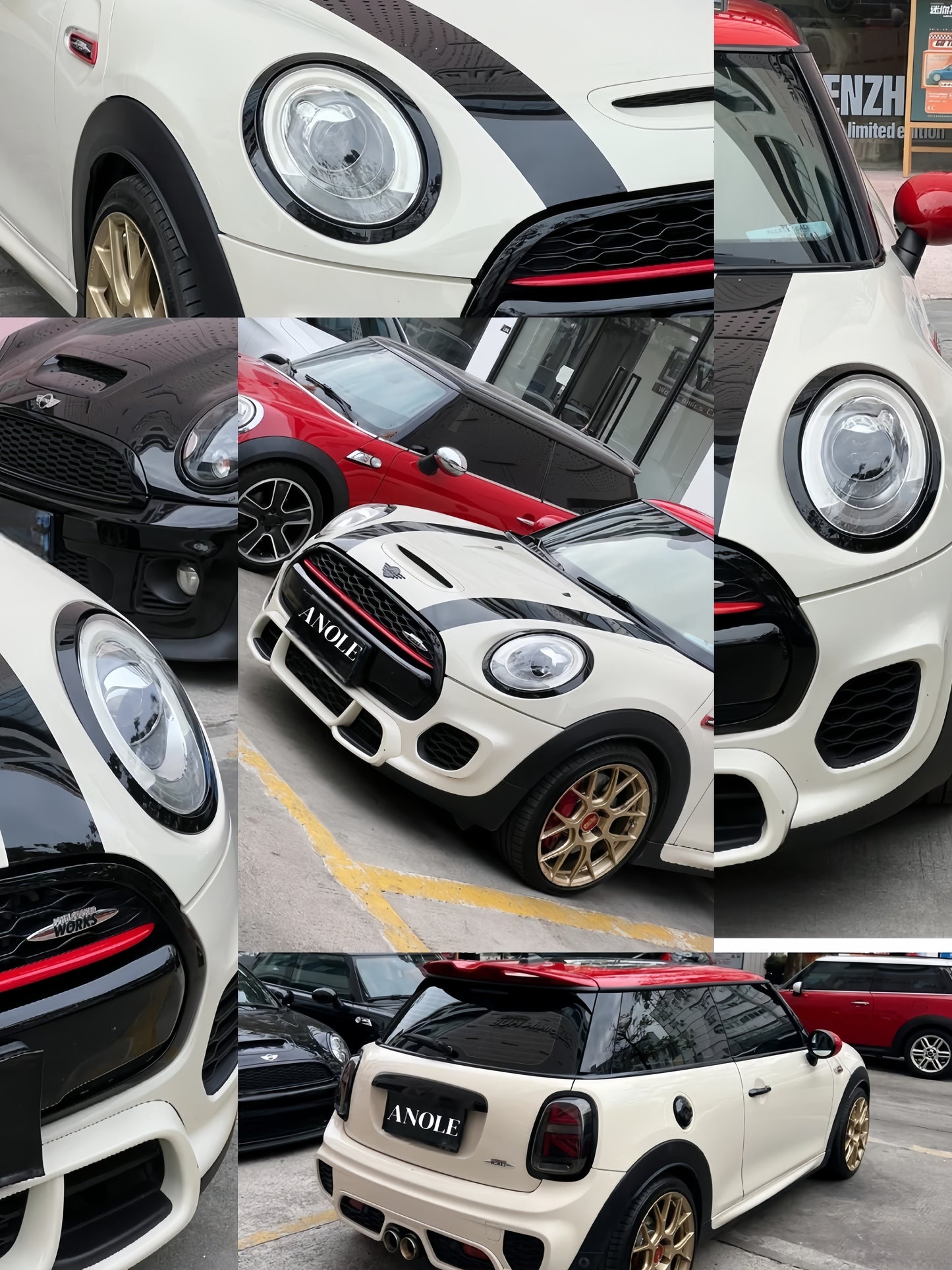 Anole High Glossy Simply White Avorio Cream Vinyl Car Wrap