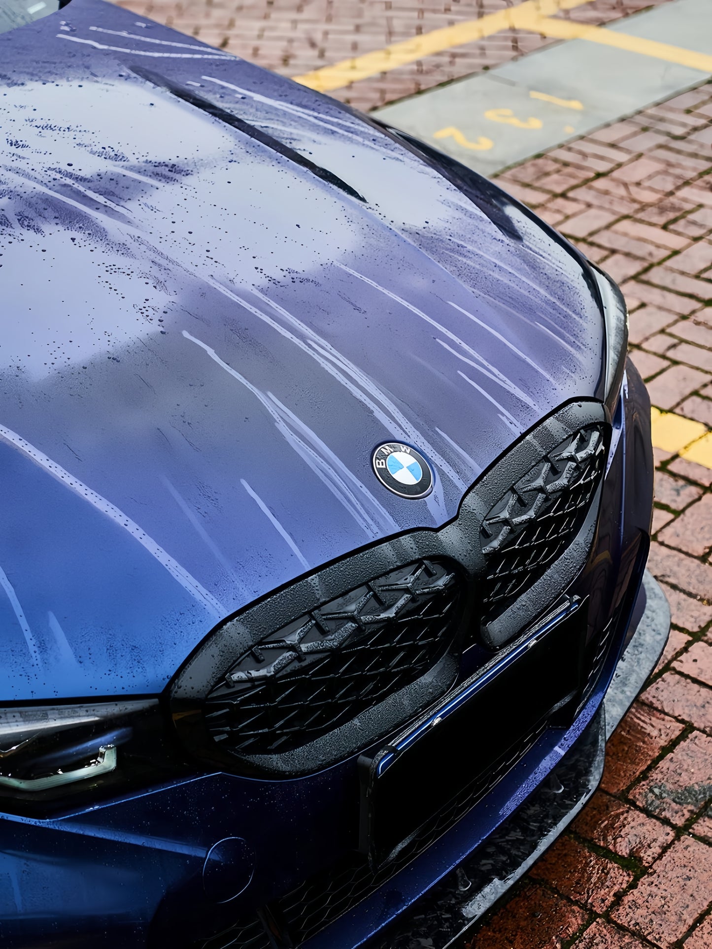 Anole Glossy Metallic Tanzanite Blue Vinyl Car Wrap