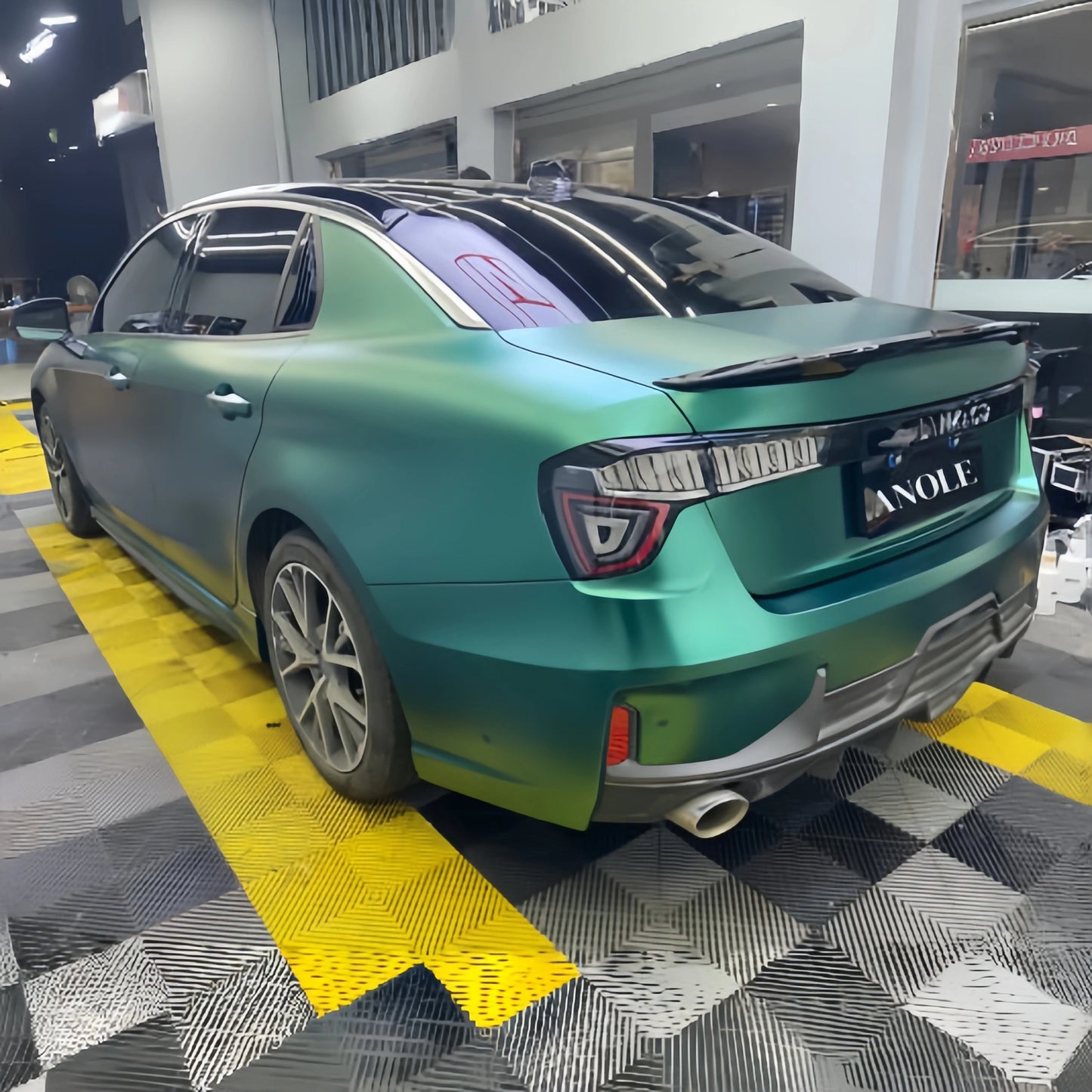 Anole Satin Chrome Paolo Veronese Green Vinyl Car Wrap