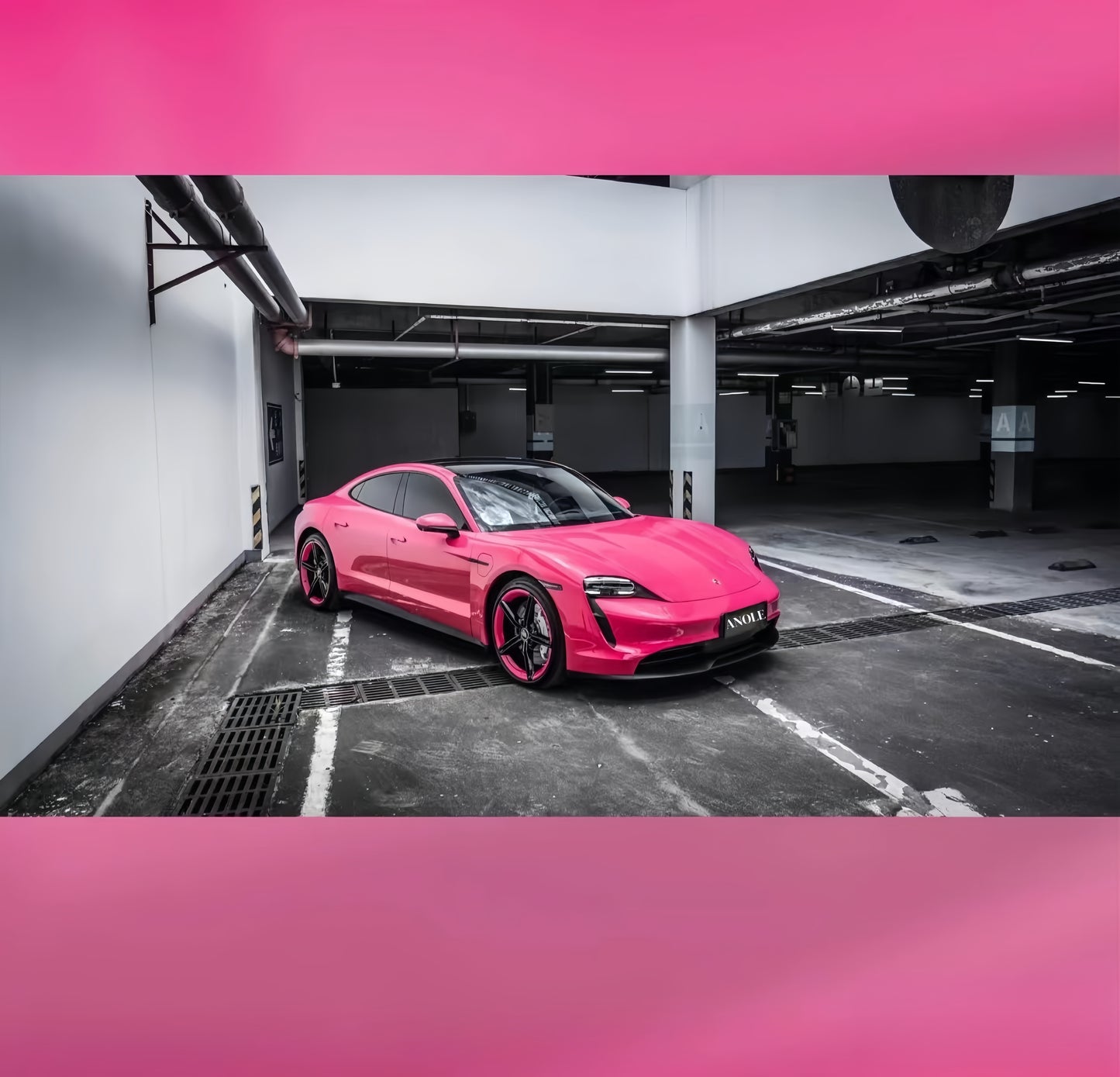 Anole High Glossy Crystal Beetroot Purple Car Vinyl Wrap