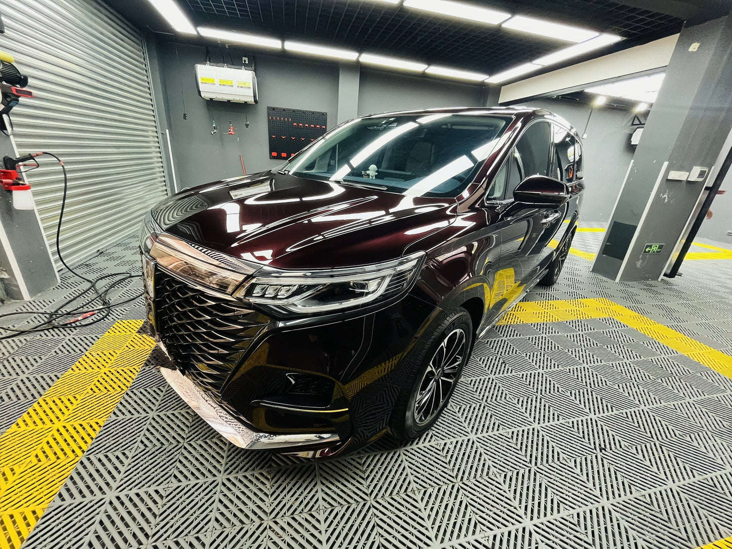 Anole TPU Satin Metallic Glossy Black Rose Color PPF Paint Protection Film