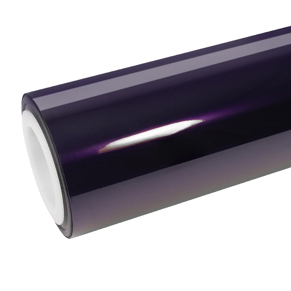 Anole High Glossy Plus Midnight Purple Car Vinyl Wrap