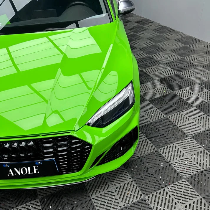 Anole High Glossy Lizard Green Vinyl Car Wrap