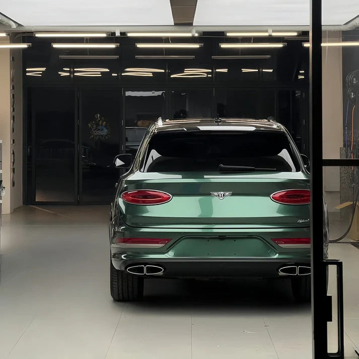 Anole Glossy Metallic Sacramento Green Car Vinyl Wrap