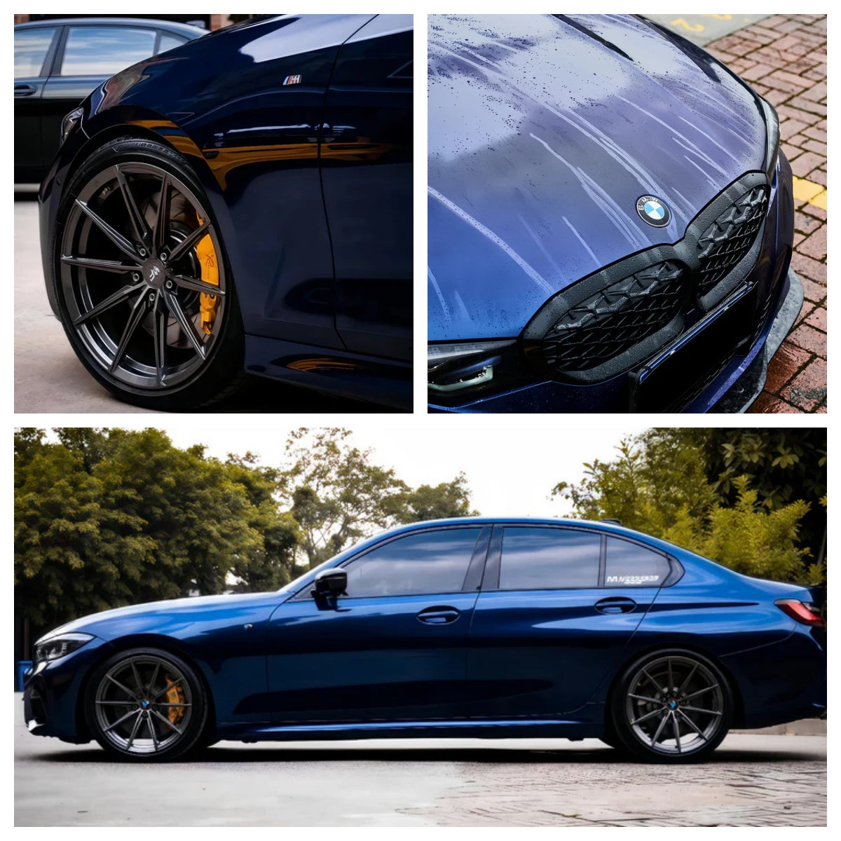 Anole Glossy Metallic Tanzanite Blue Vinyl Car Wrap