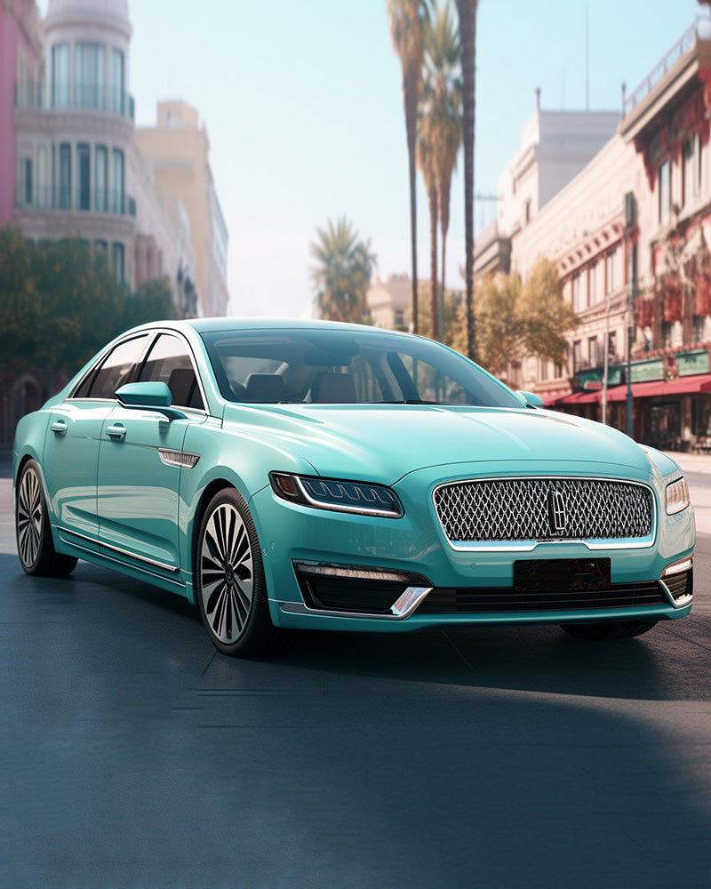 Anole High Glossy Tiffany Blue Car Vinyl Wrap