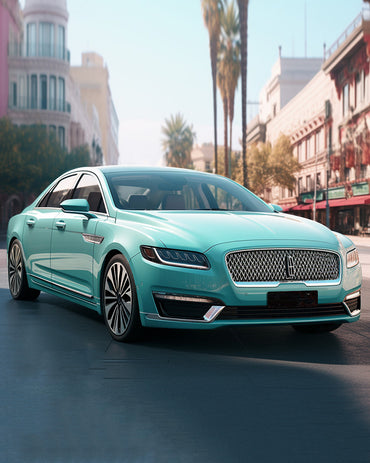 Anole High Glossy Tiffany Blue Car Vinyl Wrap